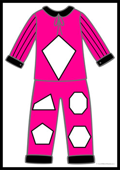 Pyjama Shapes Match 9, 2d shapes matching