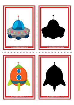Space Shadow Cards 1