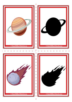 Space Shadow Cards 5