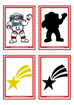 Space Shadow Cards 6