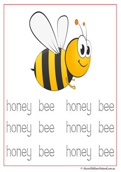 Farm Animal Vocabulary Honeybee