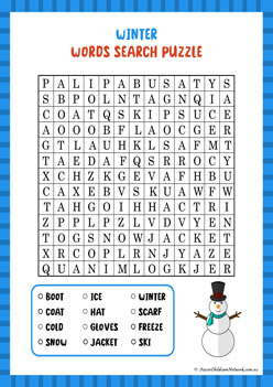 Word Search Puzzle 10