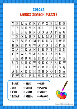 Word Search Puzzle 4