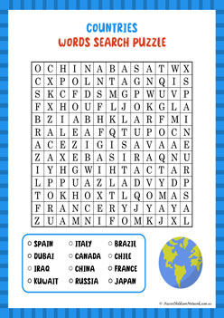 Word Search Puzzle 5