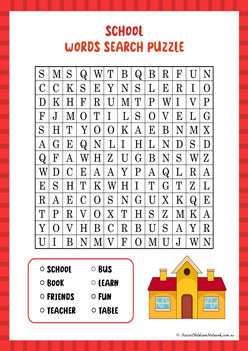 Word Search Puzzle 8