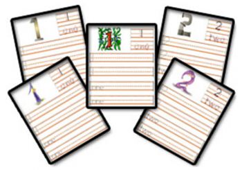 Writing Numbers Worksheets - Aussie Childcare Network
