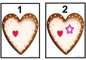 Counting Heart Biscuits