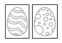 Easter Egg Colouring Pages