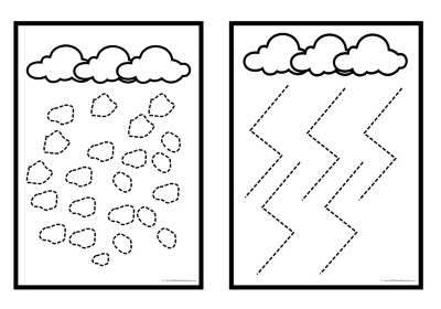 Weather Tracing Lines