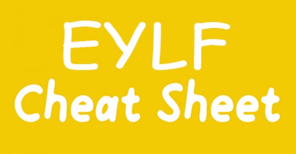 EYLF Documentation Cheat Sheet for Educators
