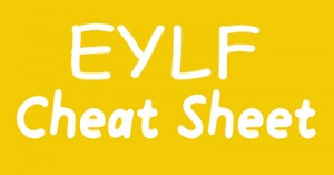 EYLF Documentation Cheat Sheet for Educators