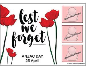 ANZAC Day - Lest We Forget