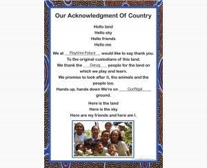 Acknowledgment Of Country For Children