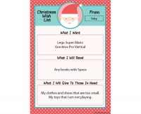 Christmas Wish List