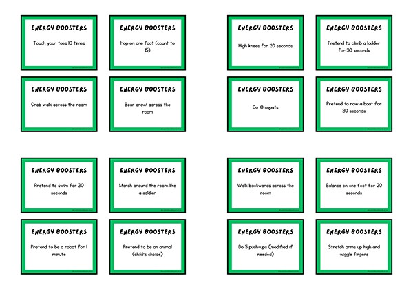 Energy Boosters In A Jar