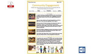 Community Learning Story Template