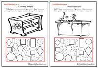 Colouring Shapes - Rectangles