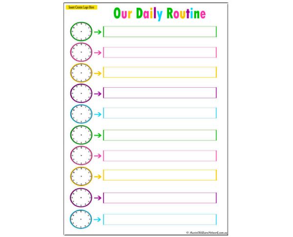 Our Daily Routine - Clocks