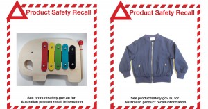 Product Safety Recall - Wooden Xylophone and Big W Girls Bomber Jacket