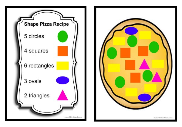 My Shapes Pizza