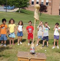 Coke and Mentos Geysers