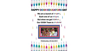 OOSH Educators Day Crayons Template