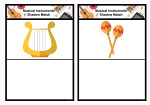 Musical Instruments Shadow Match