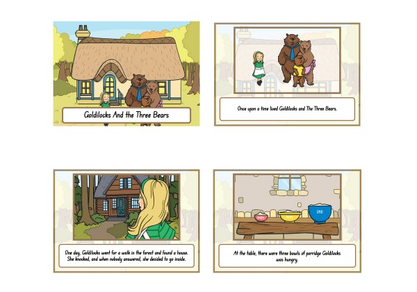 Goldilocks And The Three Bears Story Posters