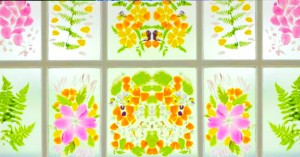 Flower Stained Glass