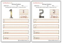 Writing Numbers - Hardware Theme