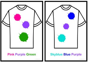 T-shirt Colour Patterns