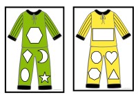 Pyjama Match The Shapes