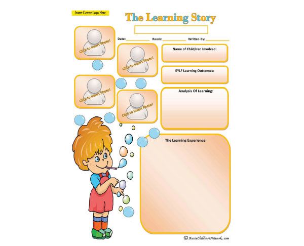Learning Story - Bubbles