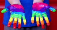 Homemade Finger Paint
