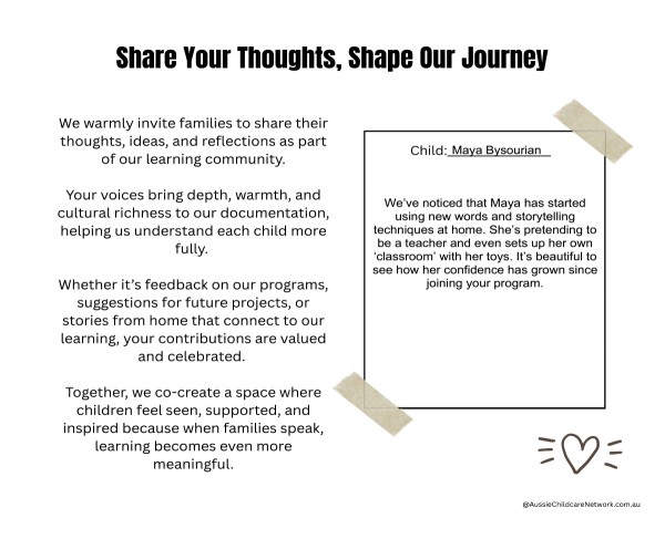 Your Thoughts Our Journey