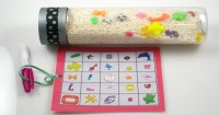 Hide and Seek Sensory Bottle