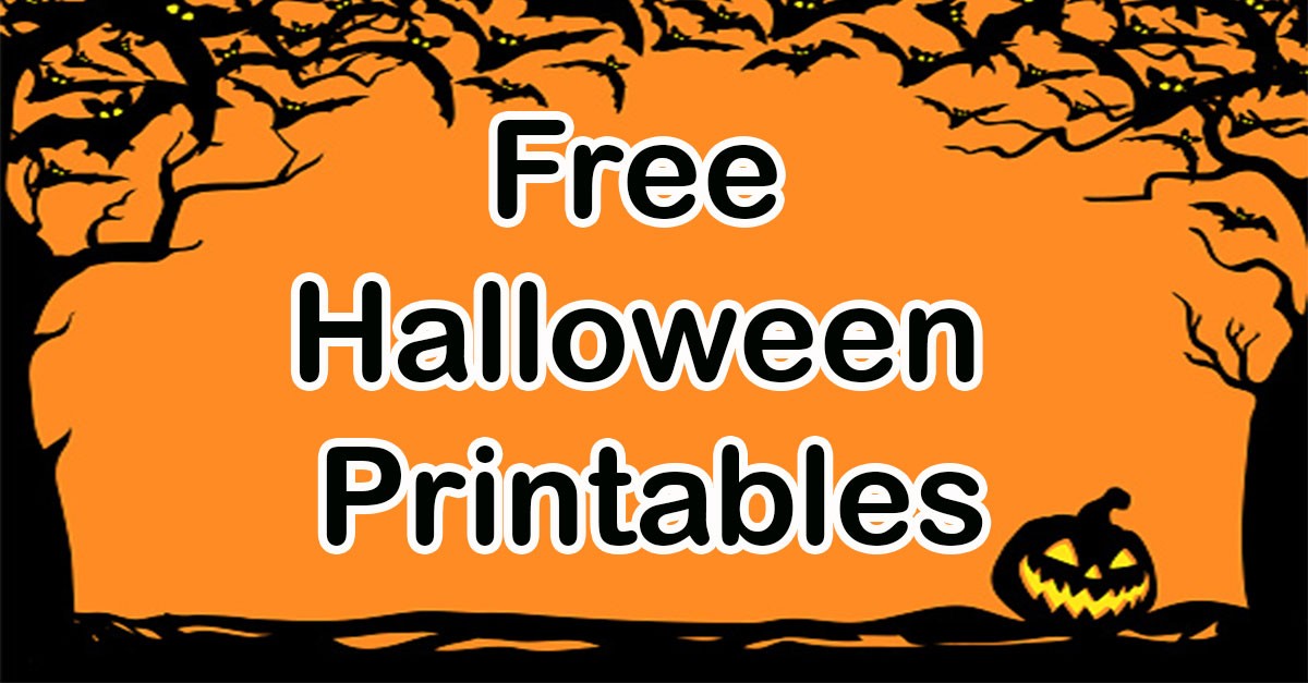 Celebrate Halloween With Free Printables And Activities For Toddlers and Preschoolers