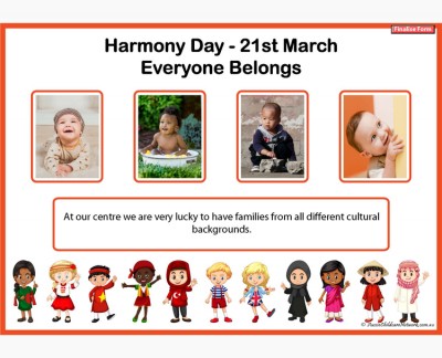 Harmony Day Belonging