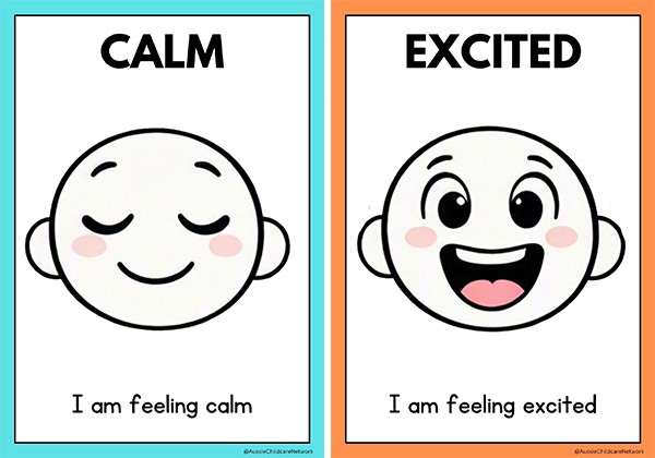 Playdough Feelings Mats