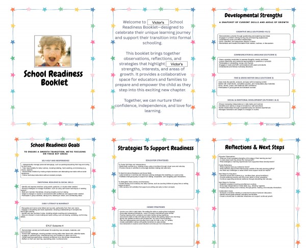 School Readiness Booklet