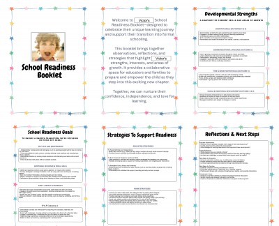 School Readiness Booklet