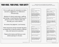 Anonymous Feedback Box