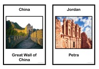 Seven Wonders Of The World Posters