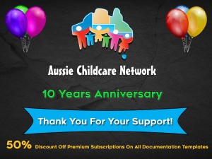 Celebrating 10 Years of Aussie Childcare Network!