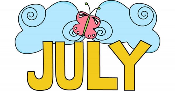 July Calendar Of Events 2021