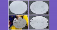 Paper Plate Haircuts
