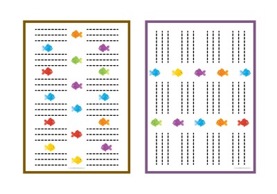 Pre Writing Strokes Tracing Worksheets