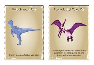 Dinosaur Workout Posters