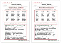 Consonant Digraphs