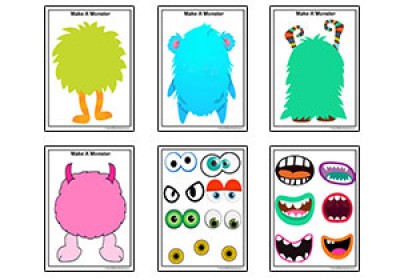 Monster Cut and Paste